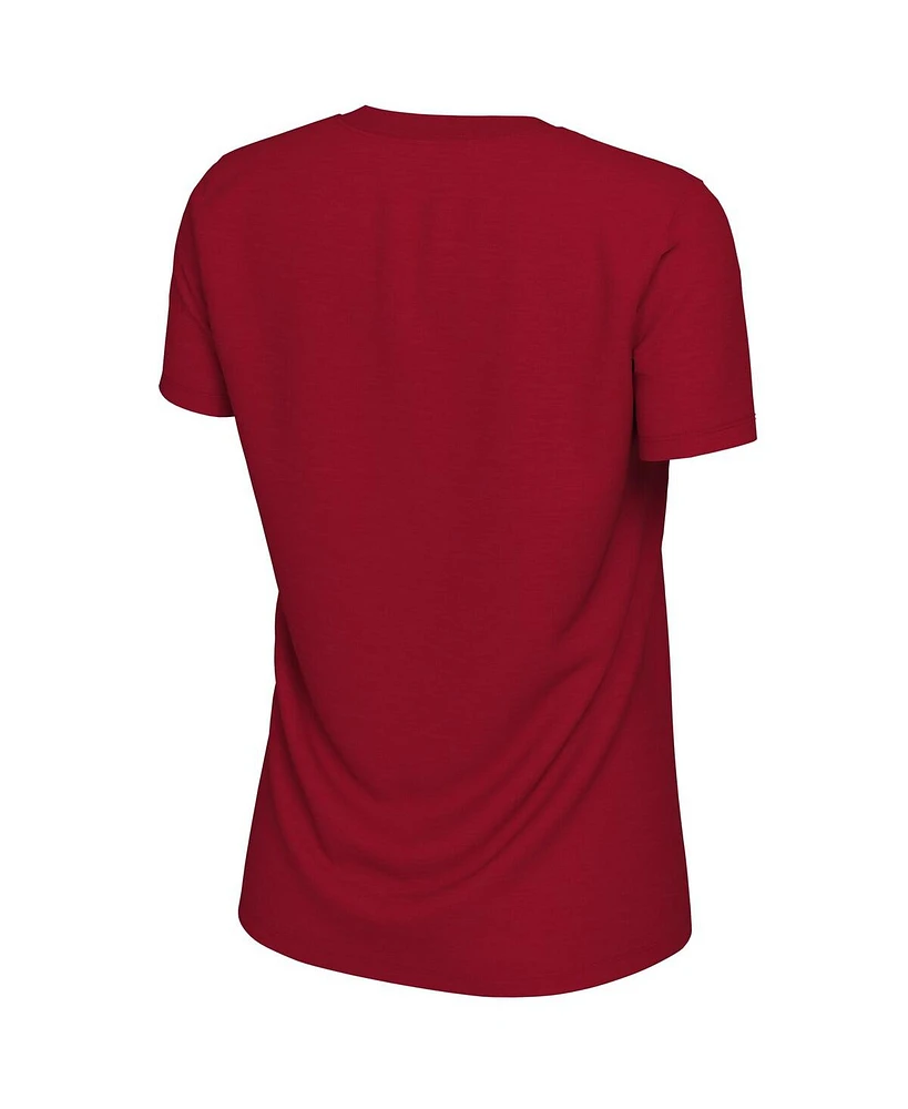 Women's Nike Red Georgia Bulldogs College Football Playoff 2022 National Champions Star Celebration T-shirt