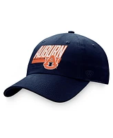 Men's Top of the World Navy Auburn Tigers Slice Adjustable Hat