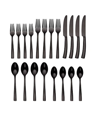 Argent Orfevres Hampton Forge Paris Hammered Gunmetal 20-Pc. Flatware Set, Service for 4