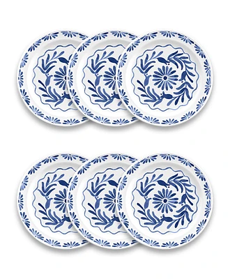 Abode Homewares Azul Salad Plate Set of 6