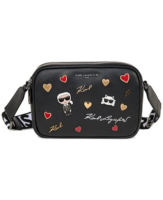 Karl Lagerfeld Paris Maybelle Crossbody With Cate Pins
