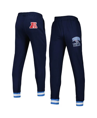 Men's Starter Navy Tennessee Titans Blitz Fleece Jogger Pants