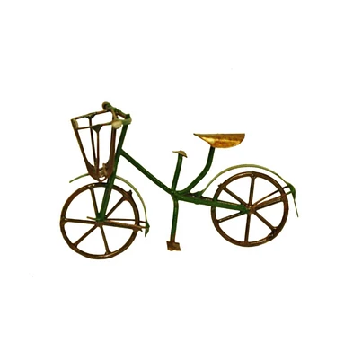 G & F Products Garden Miniature Bicycle, Green
