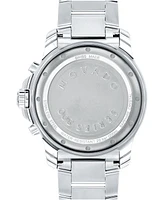 Movado Men's Series 800 Swiss Quartz Chronograph Performance Silver-Tone Steel Watch 42mm