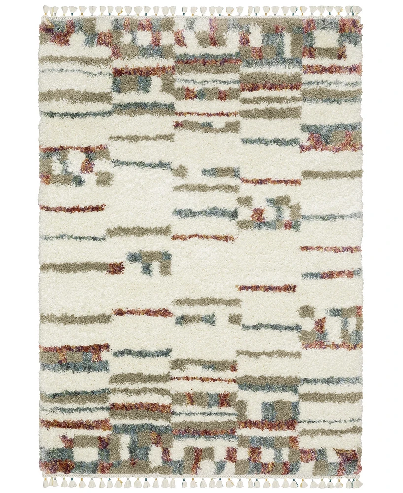 Oriental Weavers Axis AX06A 3'10" x 5'5" Area Rug