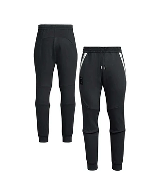 Men's adidas 2023 Player Black Charlotte Fc Club Travel Pants