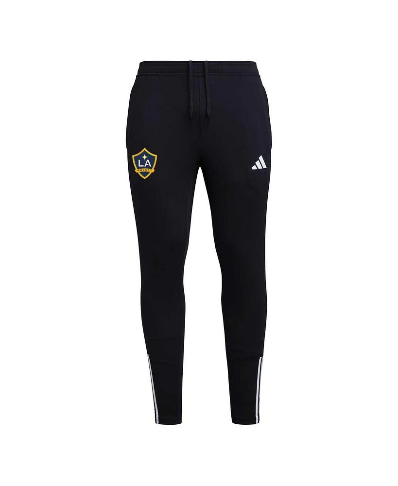 Men's adidas Black La Galaxy 2023 On-Field Team Crest Aeroready Training Pants