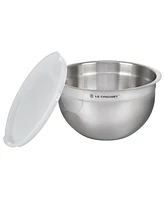 Le Creuset Set of 3 Stainless Steel Mixing Bowls with Lids