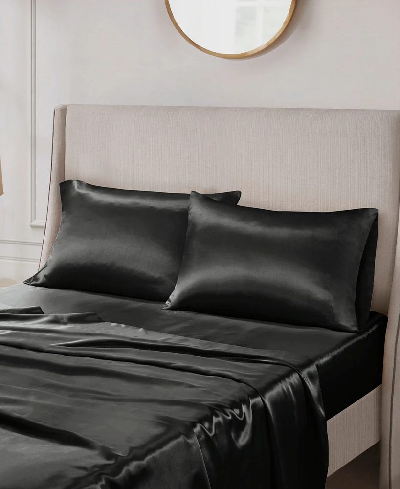 Madison Park Essentials Satin Pillowcase Pair, Standard