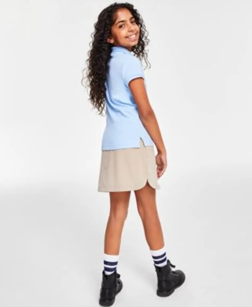 Nautica Big Boys Big Girls Short Sleeve Polo Shirts Performance Drawstring Jogger Pants Performance Scooter Shorts