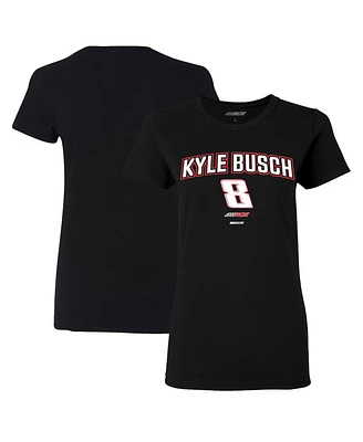 Women's Richard Childress Racing Team Collection Black Kyle Busch Rival T-shirt