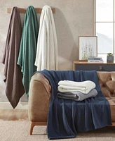 Eddie Bauer Herringbone Solid Blankets