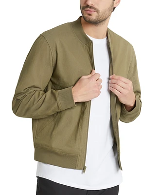 Kenneth Cole Men's Lightweight Engineered Bomber Jacket
