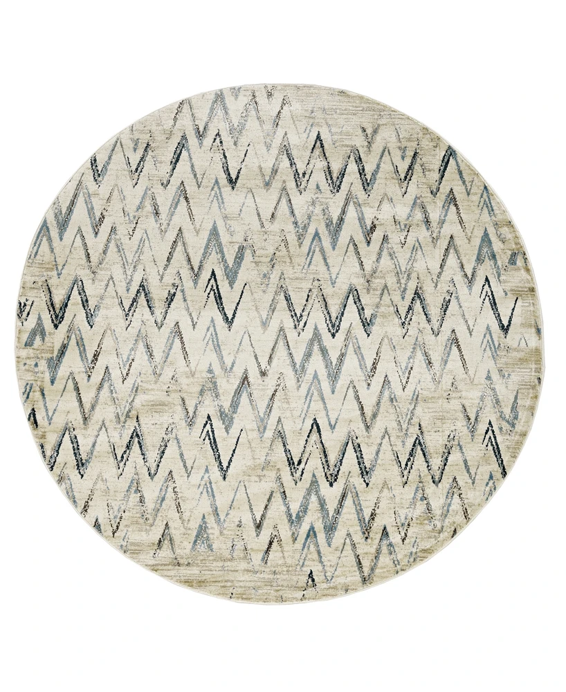 Kas Heritage 7'7" x 7'7" Round Area Rug