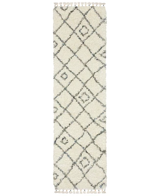Oriental Weavers Axis AX03A 2'3" x 7'6" Runner Area Rug