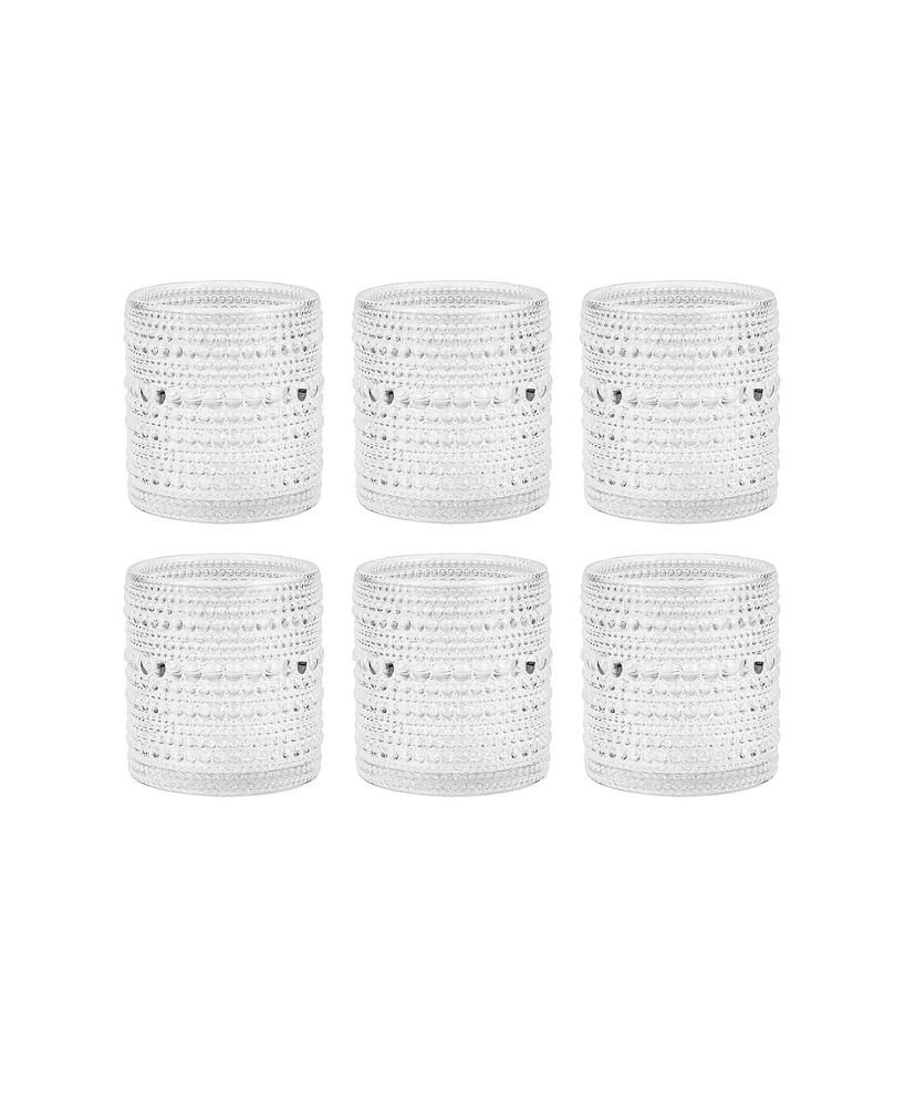 Fortessa Jupiter 4 Oz Shot Glass Cup 6-Piece Set