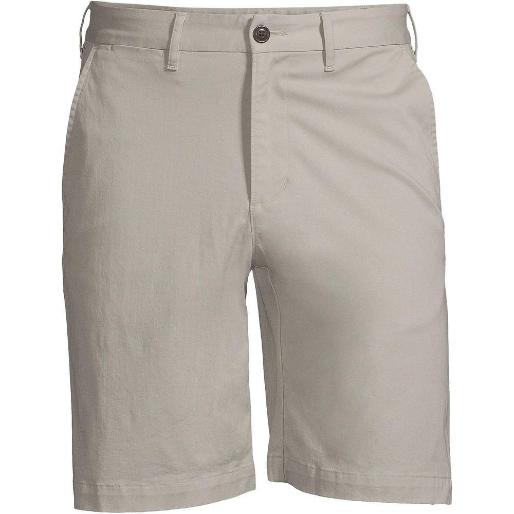 Lands' End Big & Tall 9" Traditional Fit Comfort First Knockabout Chino Shorts