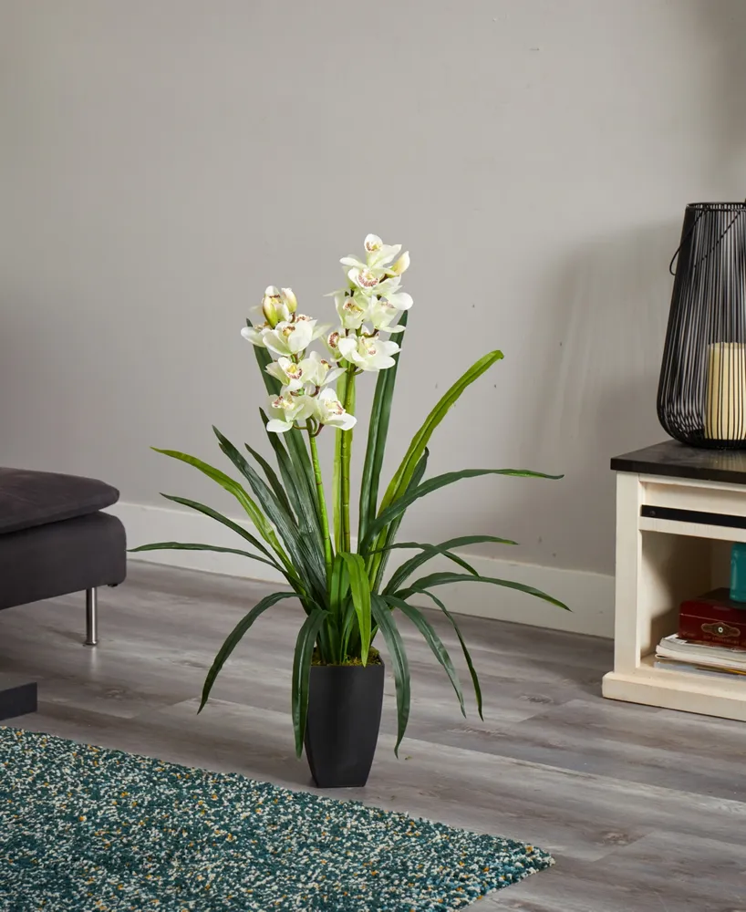Nearly Natural 39" Cymbidium Orchid Artificial Plant