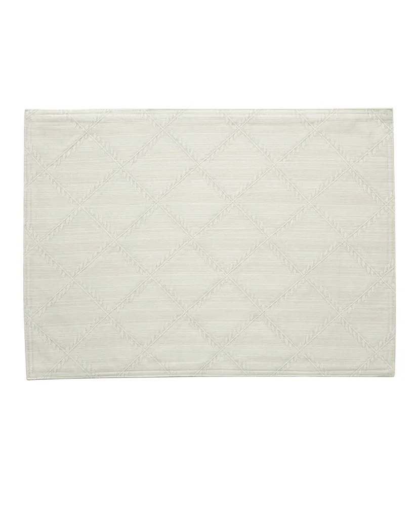 Lenox Laurel Leaf Set/4 Placemats 13" x 18"