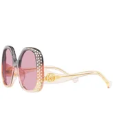 Gucci Women's Butterfly Sunglasses, GG1235S