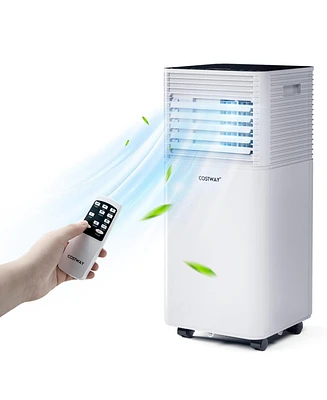8000 Btu Portable Air Conditioner 3-in-1 Cooler w/Dehumidifier