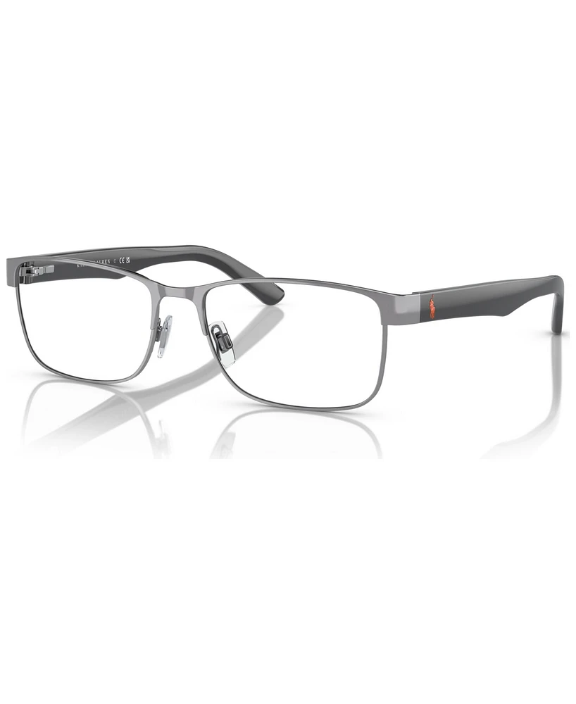 Polo Ralph Lauren Men's Rectangle Eyeglasses, PH1157 55