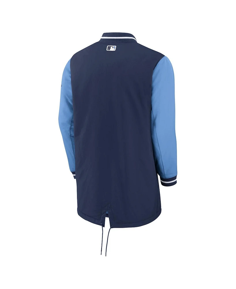 Men's Nike Navy Tampa Bay Rays Dugout Performance Full-Zip Jacket