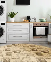 Dalyn Kendall Kitchen KE18 8' x 8' Round Area Rug