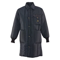 RefrigiWear Men's Iron-Tuff Inspector Jacket - Knee-Length, Insulated Workwear Coat, Water-Repellent, Wind-Tight, -50°F Comfort Rating