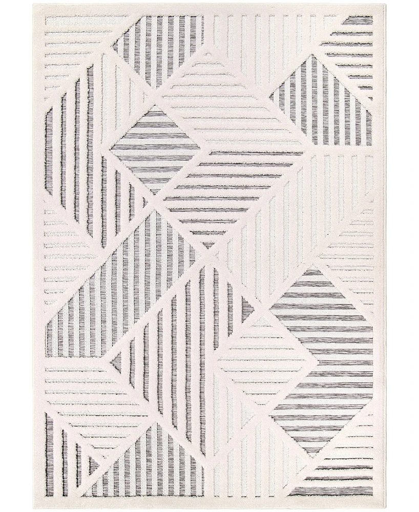 Closeout! Crochet Indoor, Outdoor Glass House 5'3" x 7'6" Area Rug