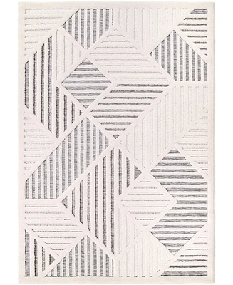 Closeout! Crochet Indoor, Outdoor Glass House 5'3" x 7'6" Area Rug