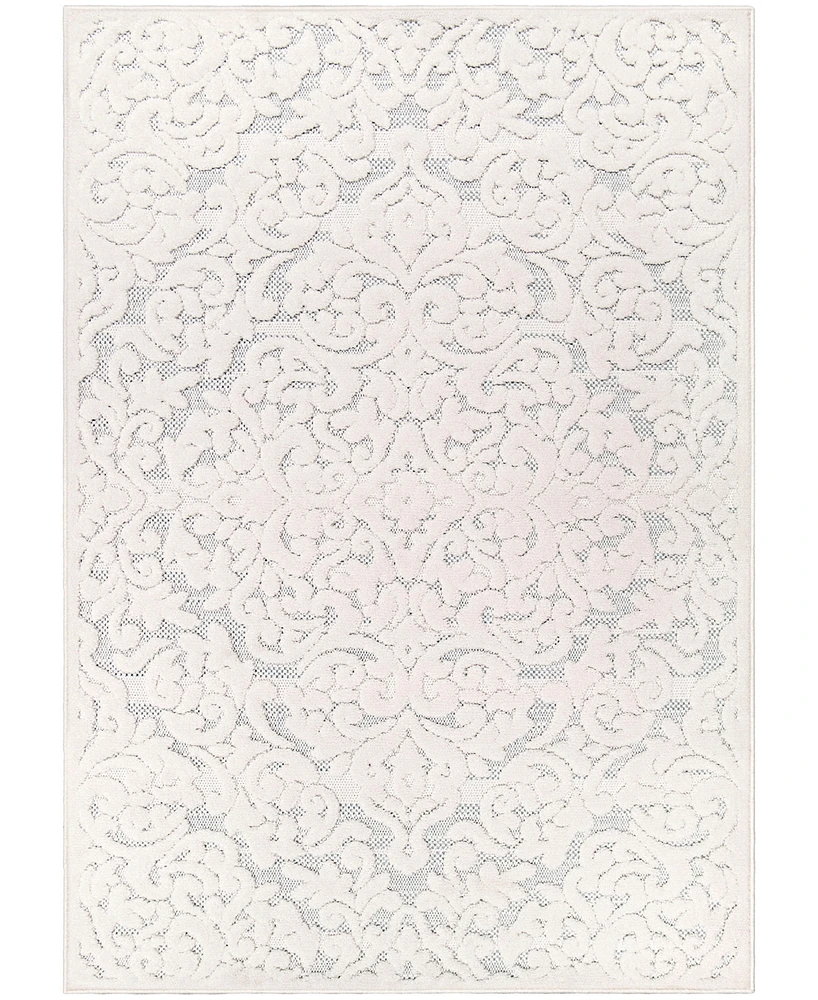 Closeout! Crochet Indoor, Outdoor Kensington 5'3" x 7'6" Area Rug