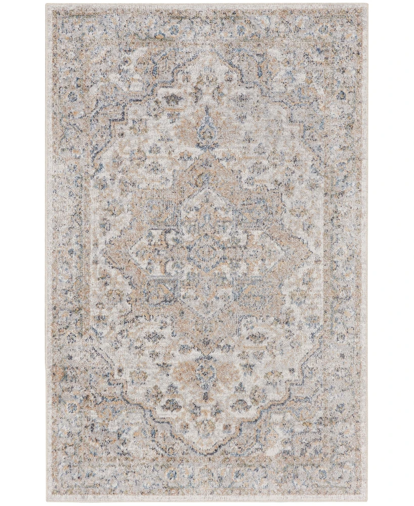 Nourison Home Astra Machine Washable ASW12 4' x 6' Area Rug