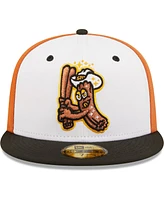 Men's New Era White, Black Churros de San Jose Copa De La Diversion 59FIFTY Fitted Hat