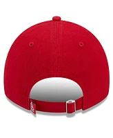 Women's New Era Red St. Louis Cardinals Leaves 9TWENTY Adjustable Hat