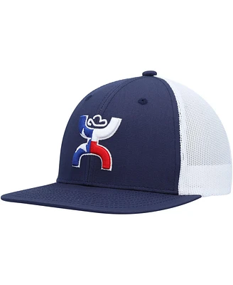 Men's Hooey Navy Texican Trucker Snapback Hat