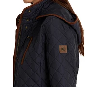 Lauren Ralph Lauren Women's Hooded Quilted Coat