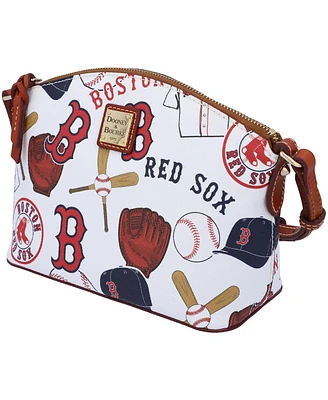 Women's Dooney & Bourke Boston Red Sox Gameday Suki Crossbody with Medium Wristlet