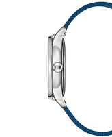 Certina Men's Swiss Automatic Ds-1 Blue Synthetic Strap Watch 40mm Gift Set
