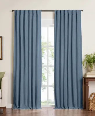 Elrene Home Fashions Harrow Solid Blackout Window Curtain Panel
