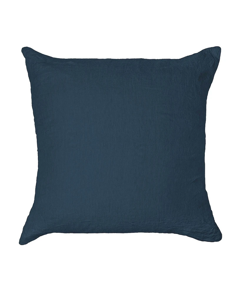 100% French Linen Euro Sham - 26" X