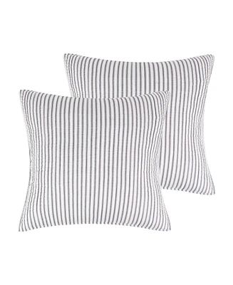 Levtex Tobago Stripe 2-Pc. Sham Set, European