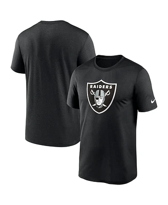 Men's Nike Black Las Vegas Raiders Legend Logo Performance T-shirt