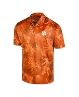 Men's Colosseum Orange Clemson Tigers Palms Team Polo Shirt