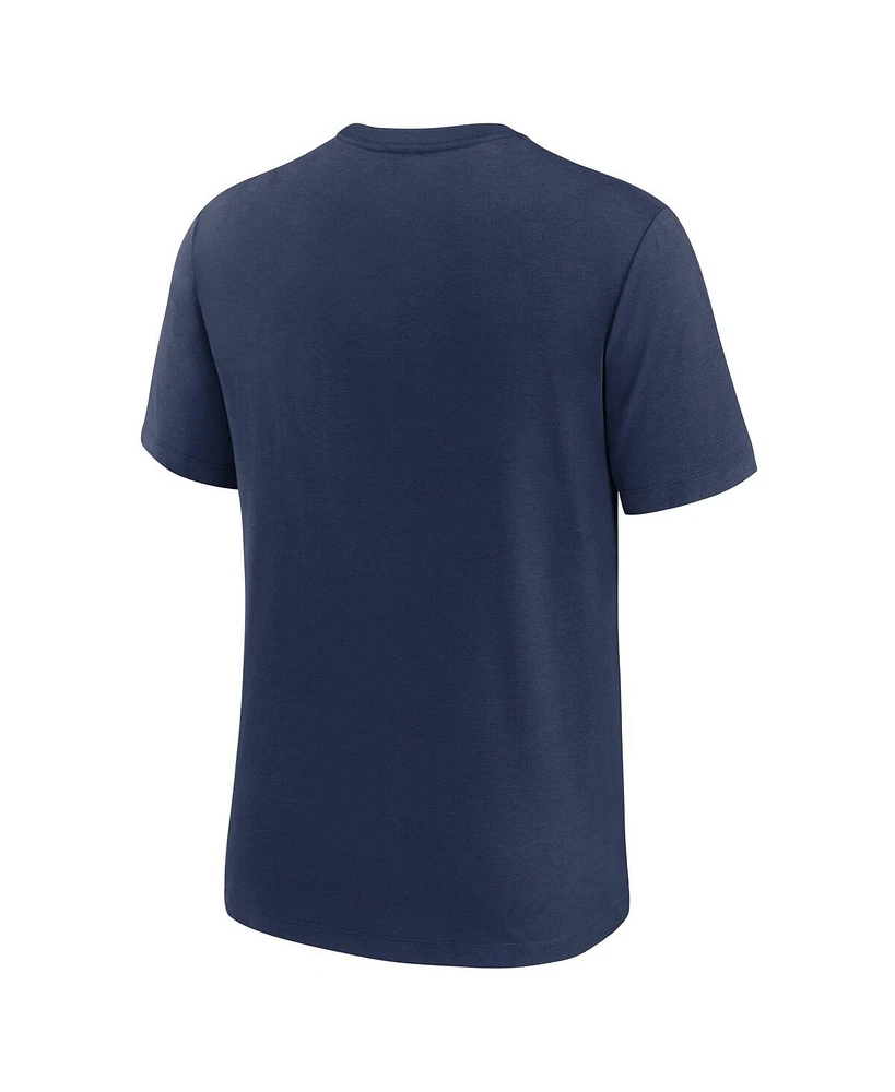 Men's Nike Navy Chicago White Sox Rewind Retro Tri-Blend T-shirt