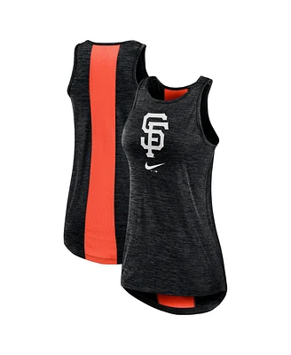 Women's Nike Black San Francisco Giants Right Mix High Neck Tank Top