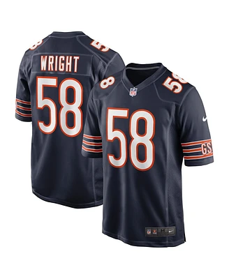 Men's Nike Darnell Wright Navy Chicago Bears 2023 Nfl Draft First Round Pick Game Jersey