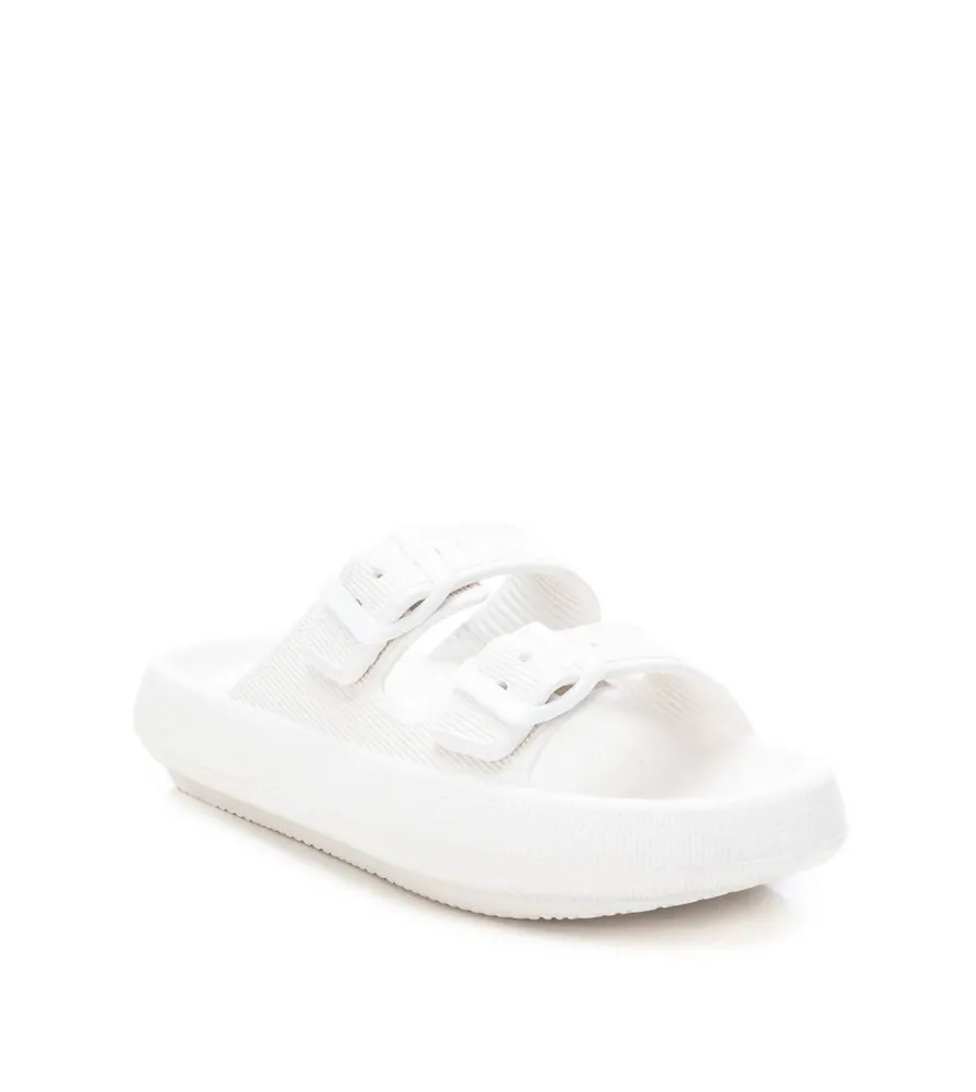 Women's Rubber Flat Sandals By Xti
