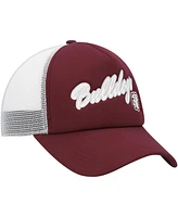 Men's adidas Maroon Mississippi State Bulldogs Script Trucker Snapback Hat