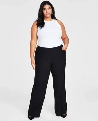 I.n.c. International Concepts Plus and Petite Curvy Bootcut Pants
